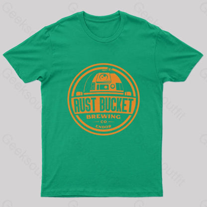 Rust Bucket Brewing Geek T-Shirt Green / S