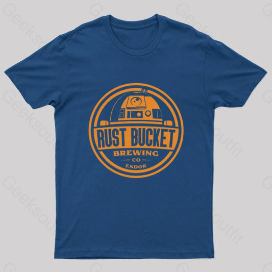 Rust Bucket Brewing Geek T-Shirt Navy / S