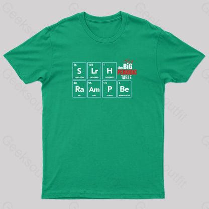 S Lr H Ra Am P Be T-Shirt Green /