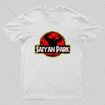 Saiyan Park Geek T-Shirt White / S