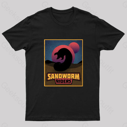 Sandworm Riders Geek T-Shirt Black / S