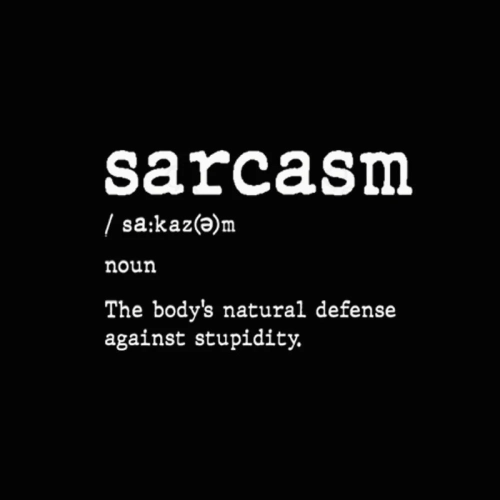 Sarcasm Definition Geek T-Shirt