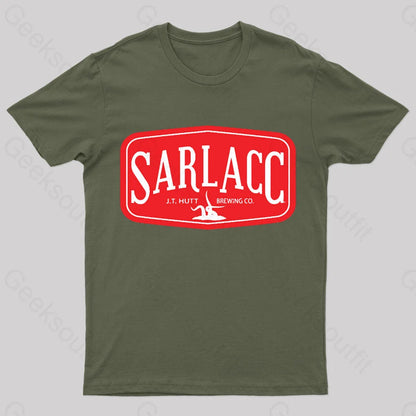 Sarlacc Nerd T-Shirt Army Green / S