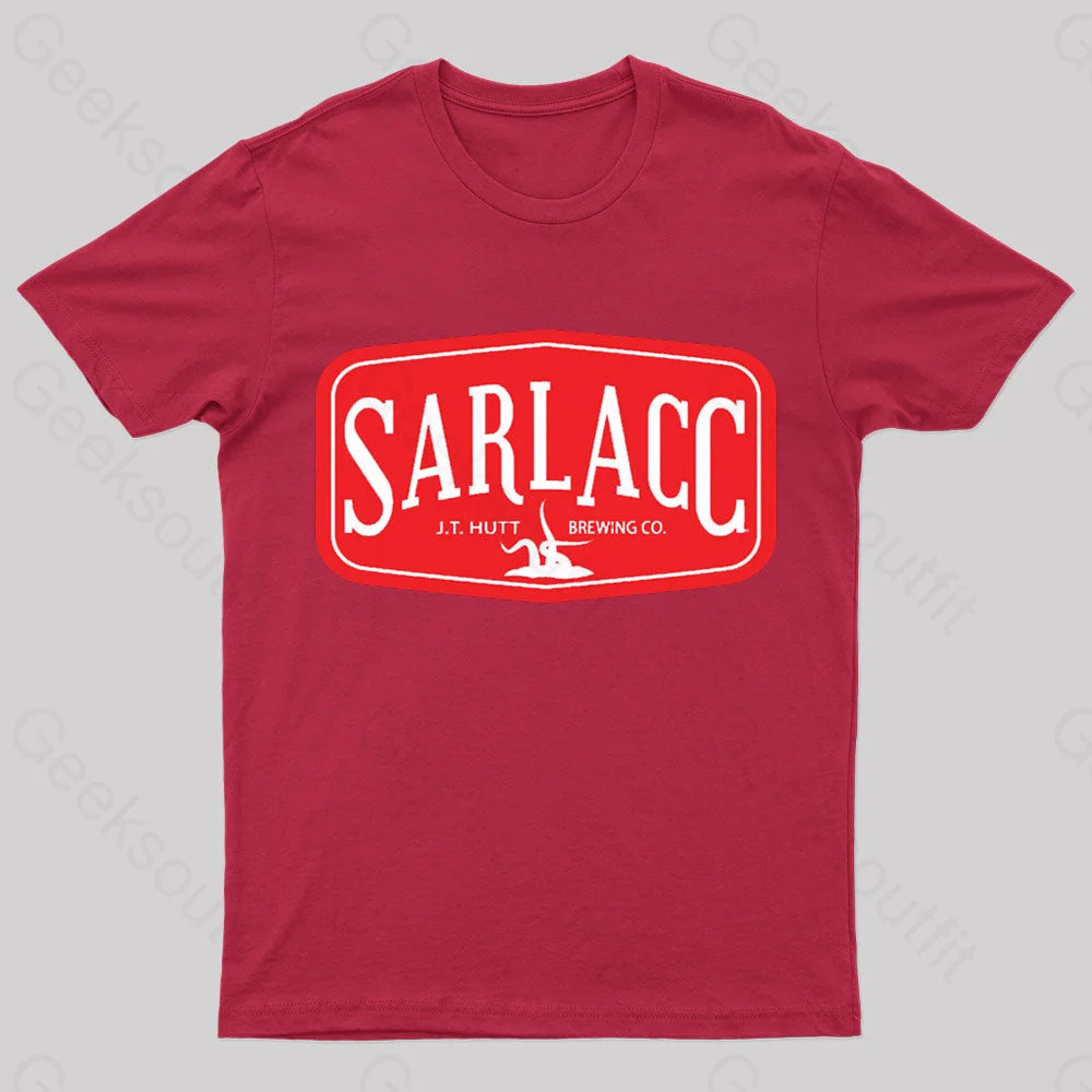 Sarlacc Nerd T-Shirt Red / S