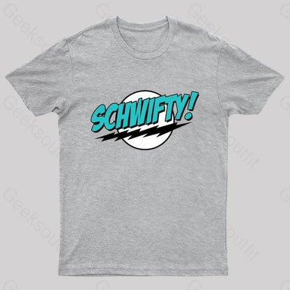 Schwifty Nerd T-Shirt Grey / S