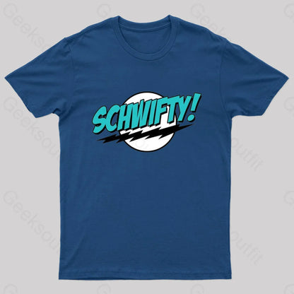 Schwifty Nerd T-Shirt Navy / S