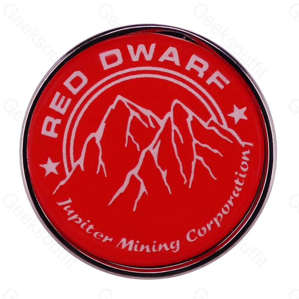 Geeksoutfit Sci-fi Red Dwarf Pins for Sale online