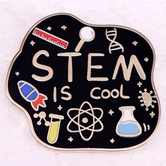 Science And Technology Engineering Pins Stem Is Cool