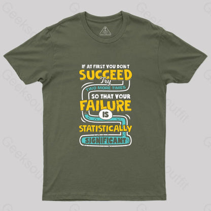 Science Chemist T-Shirt Army Green / S