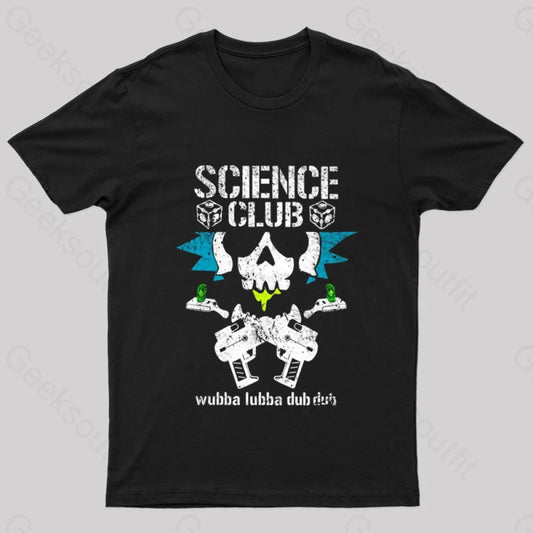 Science Club Geek T-Shirt Black / S