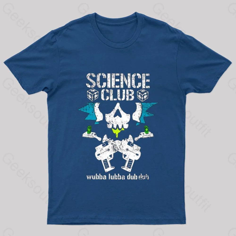 Science Club Geek T-Shirt Navy / S