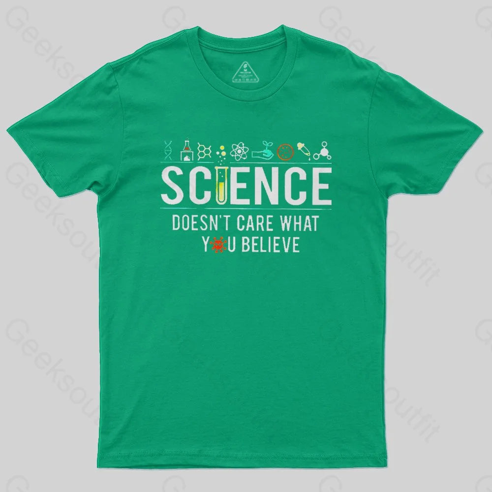 Science Doesn't Care T-shirt - Geeksoutfit