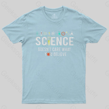 Science Doesn't Care T-shirt - Geeksoutfit