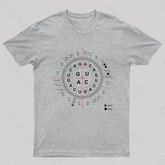 Science Genetic Sun Biology Geek T-Shirt Grey / S