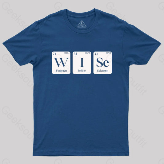 Science Is Wise T-Shirt Navy / S