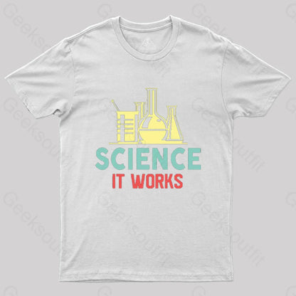 Science It Works T-Shirt White / S