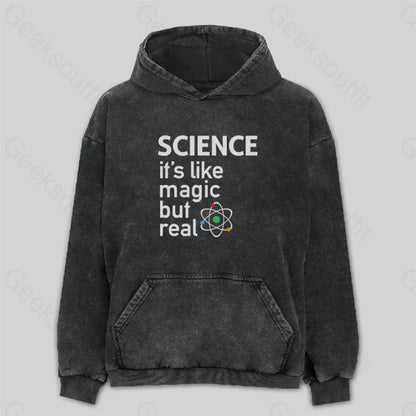 Science: It’s Like Magic Washed Hoodie M