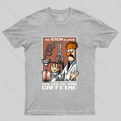 Science Puppet Coffee Lab T-Shirt Grey / S