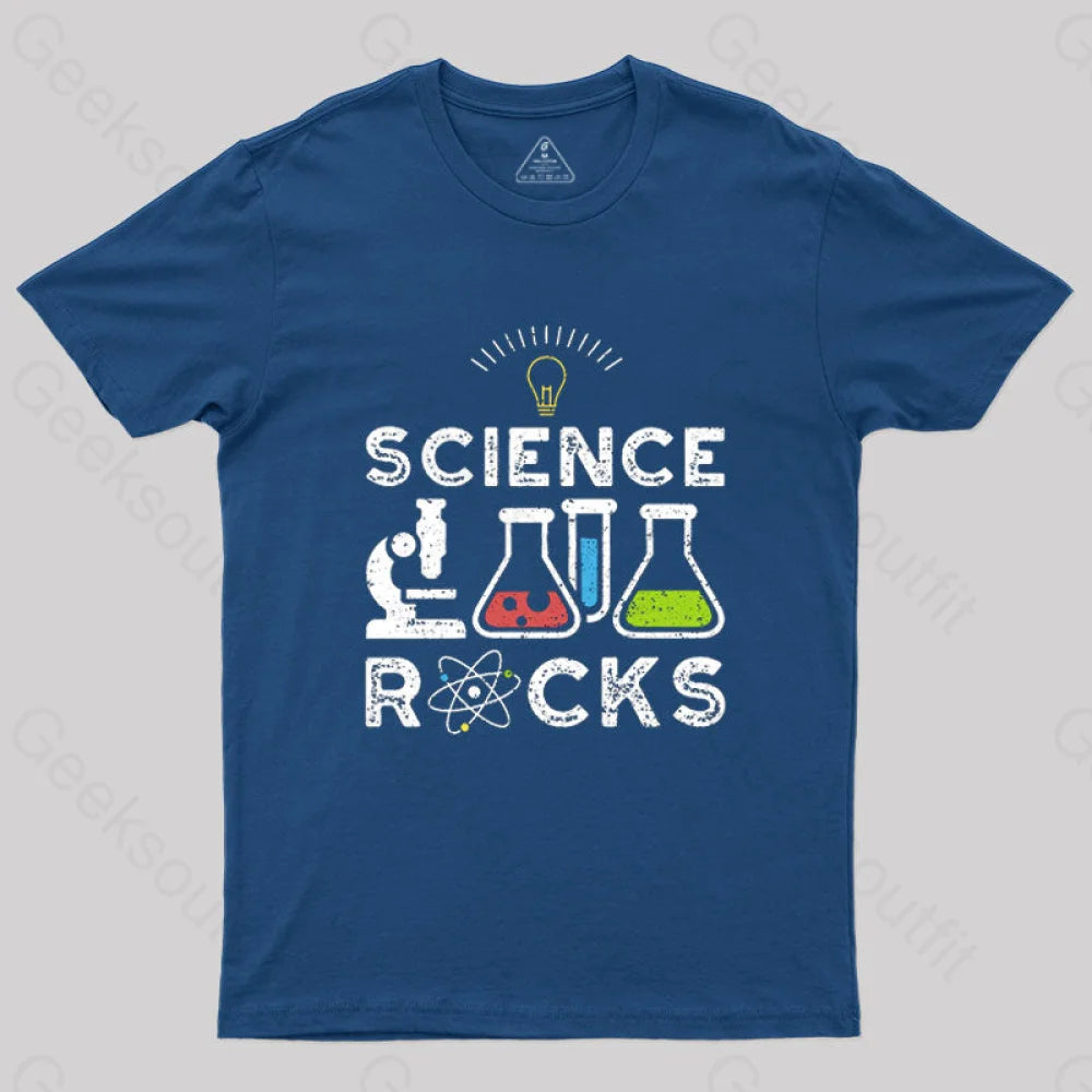 Science Rocks T-Shirt Navy / S