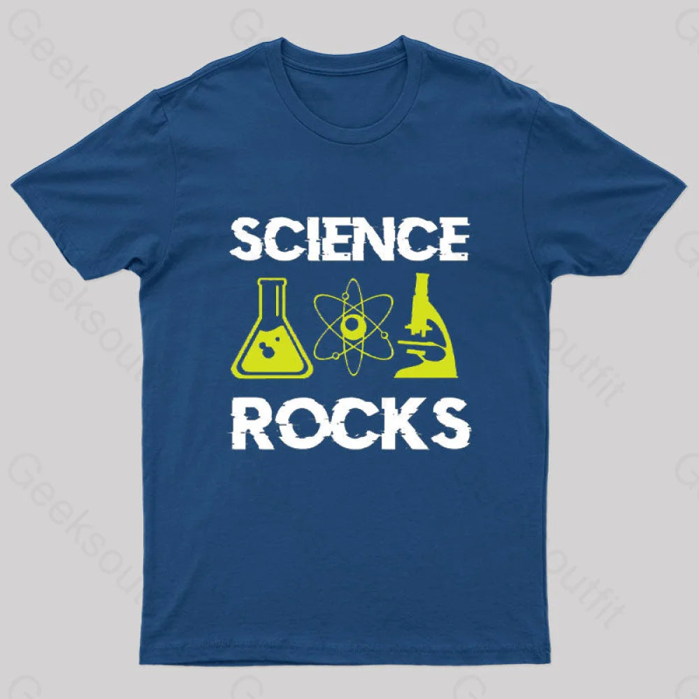 Science Rocks T-Shirt Navy / S