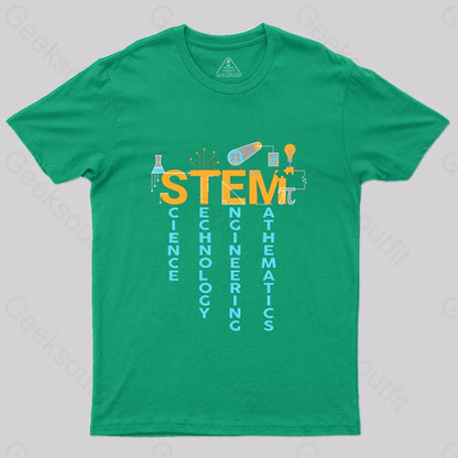 Science Stem T-Shirt Green / S