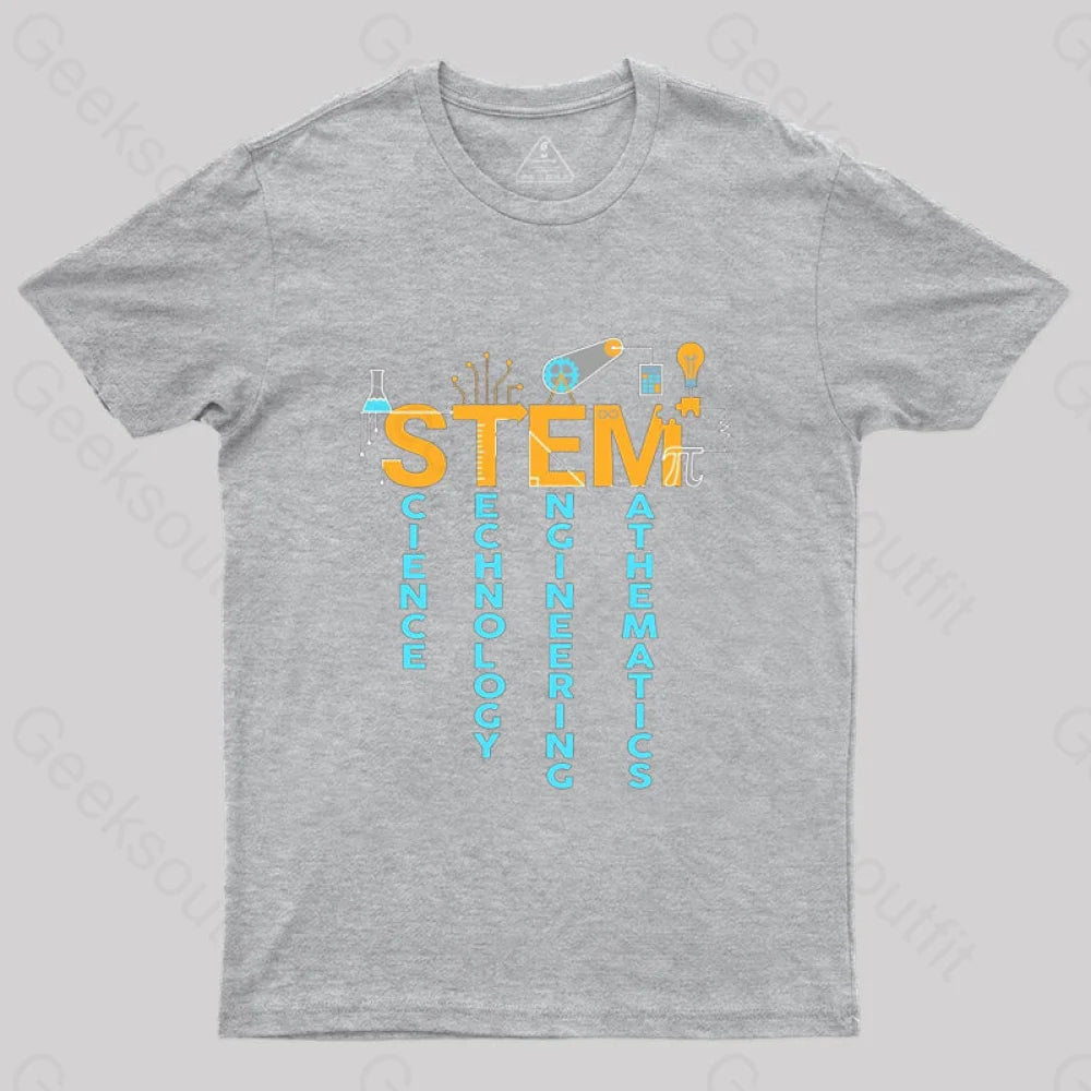 Science Stem T-Shirt Grey / S