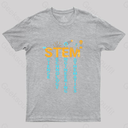 Science Stem T-Shirt Grey / S