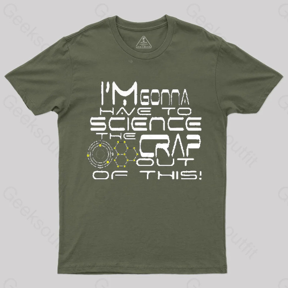 Science T-Shirt Army Green / S