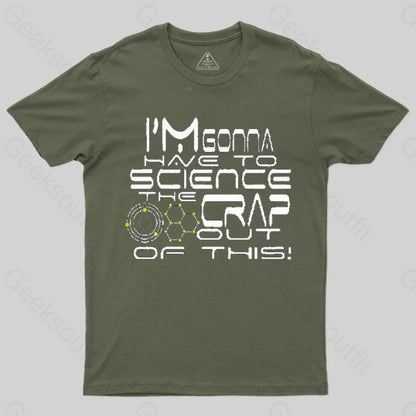 Science T-Shirt Army Green / S