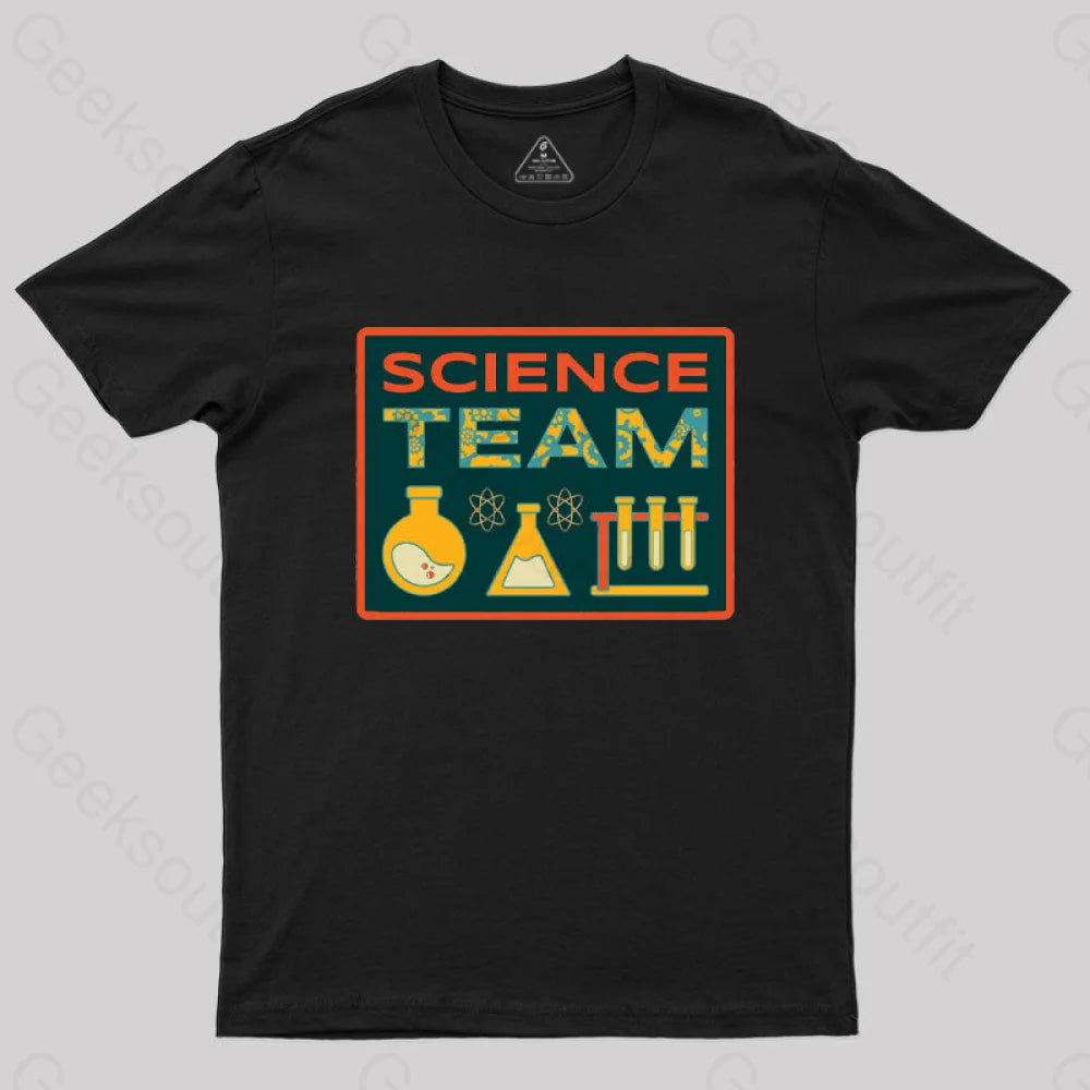 Science Team T-Shirt Black / S