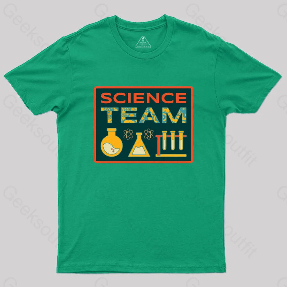 Science Team T-Shirt Green / S