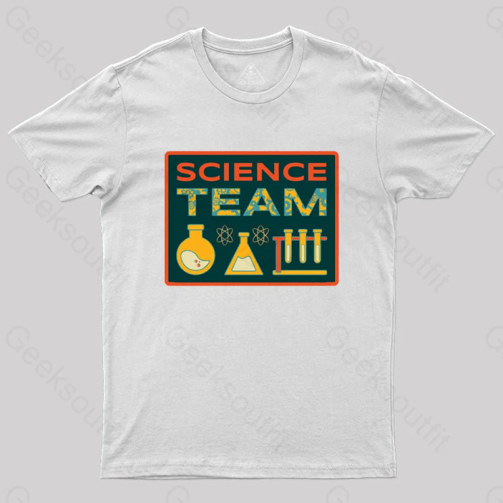 Science Team T-Shirt White / S