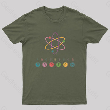 Science Television T-Shirt Army Green / S