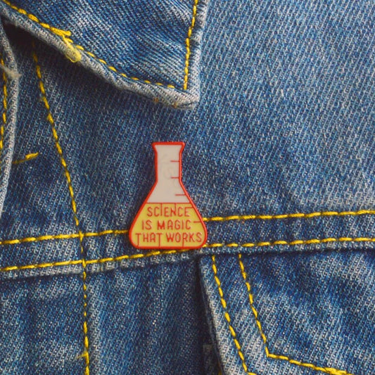 Science Works Enamel Pins - Geeksoutfit