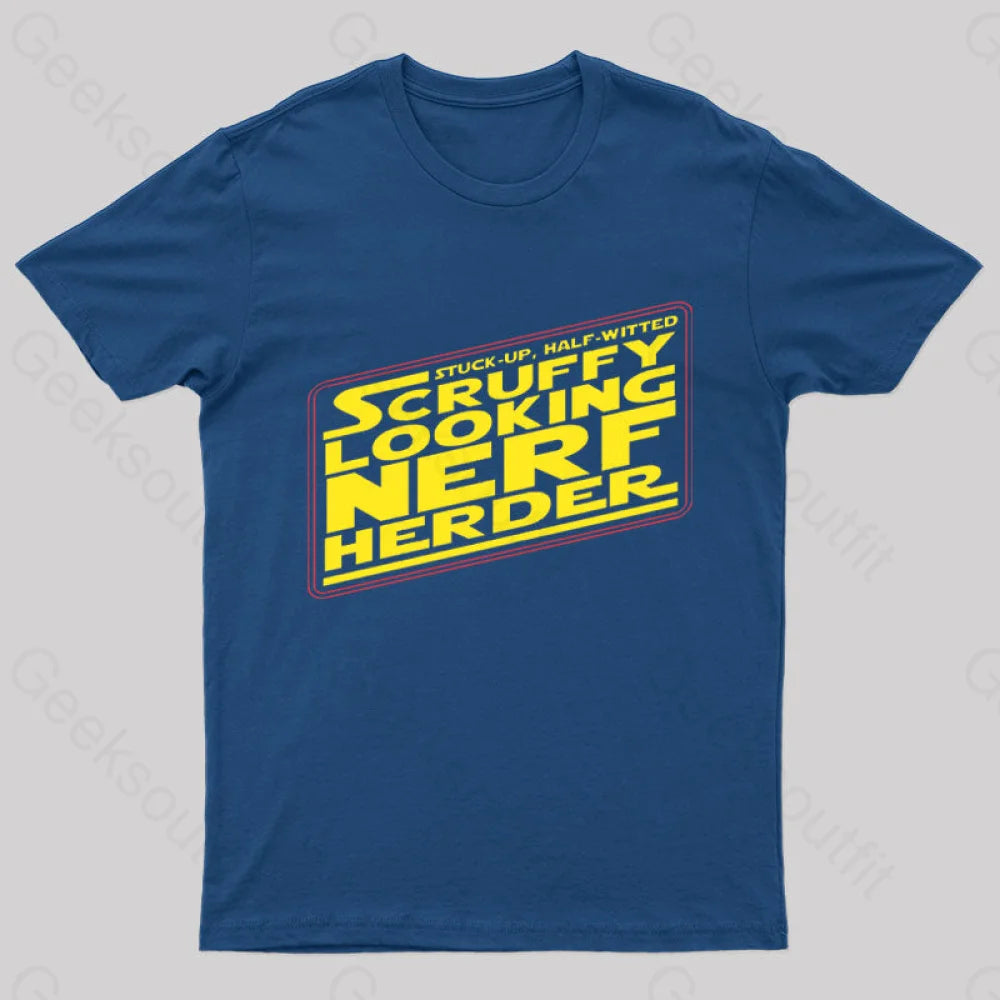 Scruffy Looking Nerd T-Shirt Navy / S