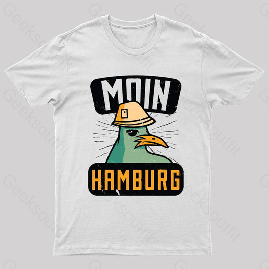 Seagull Moin Hamburg Geek T-Shirt White / S