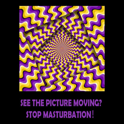 See The Picture Moving Stop Masturbation Geek T-Shirt