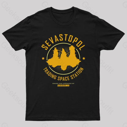 Sevastopol Station Geek T-Shirt Black / S