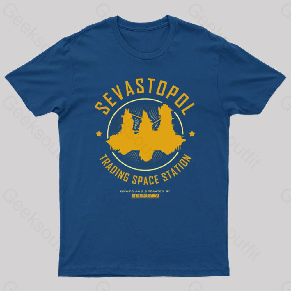 Sevastopol Station Geek T-Shirt Navy / S