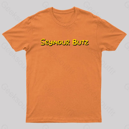 Seymour Butz Geek T-Shirt Orange / S