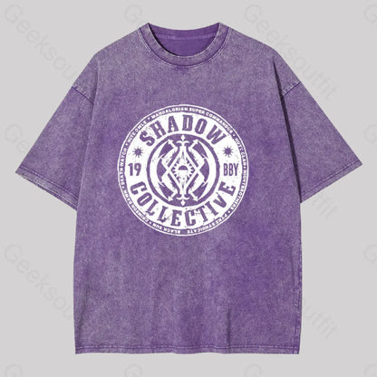 Shadow Collective Empire Strikes Back Washed T-Shirt Purple / S