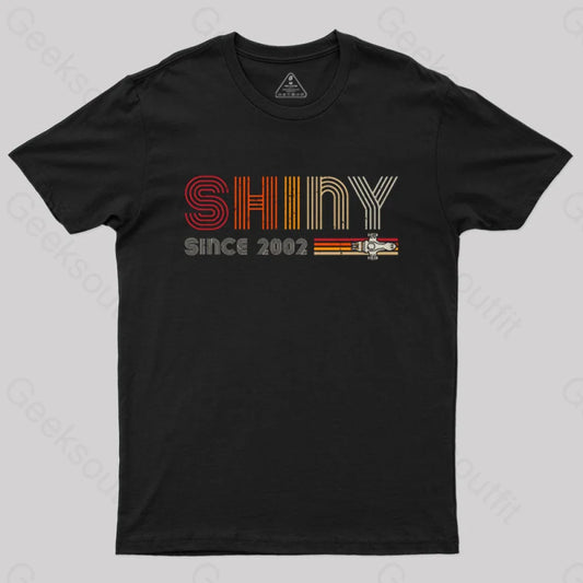 Shiny Since 2002 T-Shirt Black / S