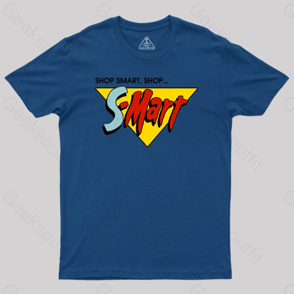 Shop Smart Shop... Geek T-Shirt Navy / S