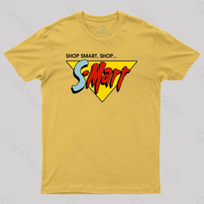 Shop Smart Shop... Geek T-Shirt Yellow / S