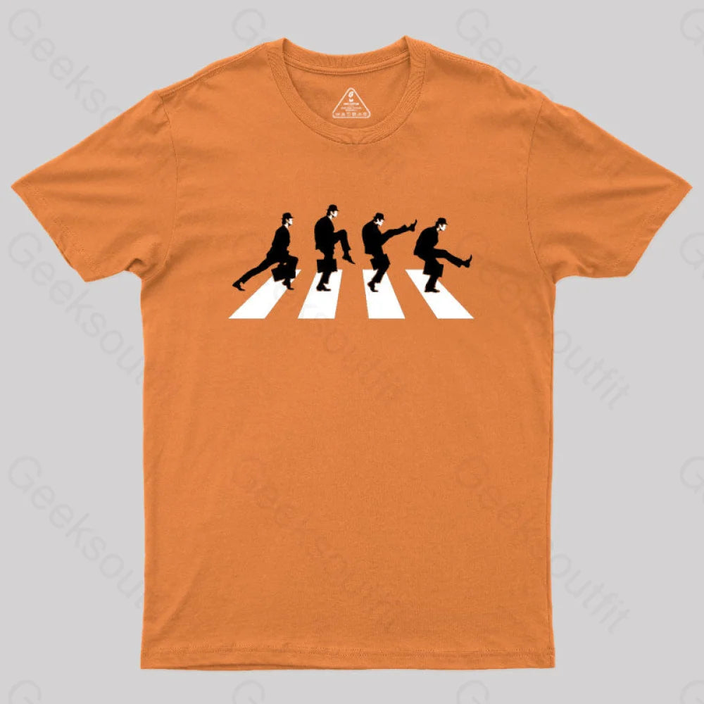 Silly Road Geek T-Shirt Orange / S