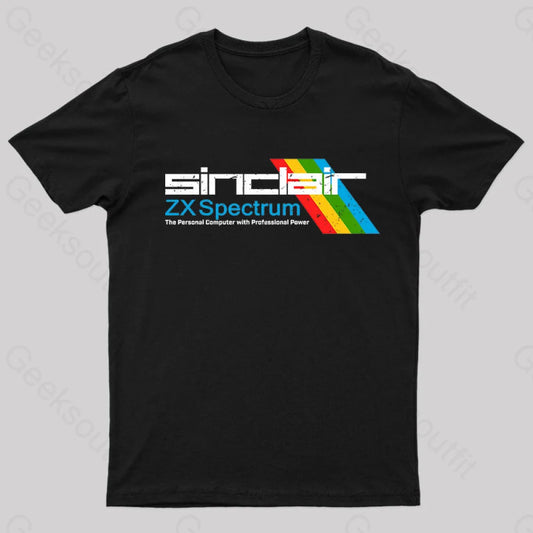 Sinclai Zx Spectrum T-Shirt Black / S Yc