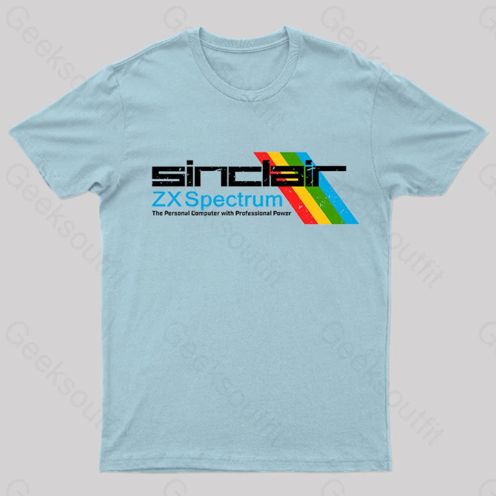 Sinclai Zx Spectrum T-Shirt Light Blue / S Yc