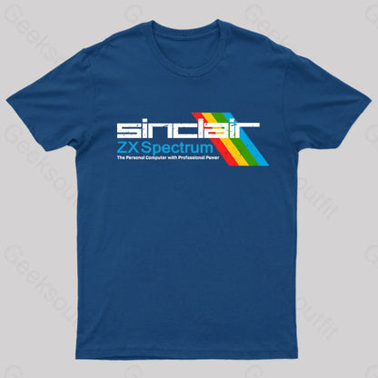 Sinclai Zx Spectrum T-Shirt Navy / S Yc