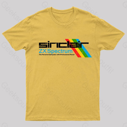 Sinclai Zx Spectrum T-Shirt Yellow / S Yc