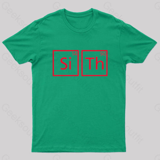 Sith Element Geek T-Shirt Green / S